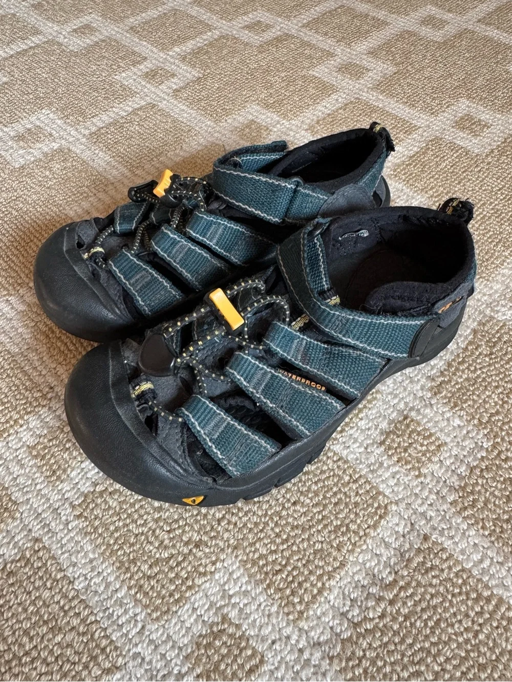 KEEN Newport H2 Waterproof Sport Sandals Blue Black Little Kids 13